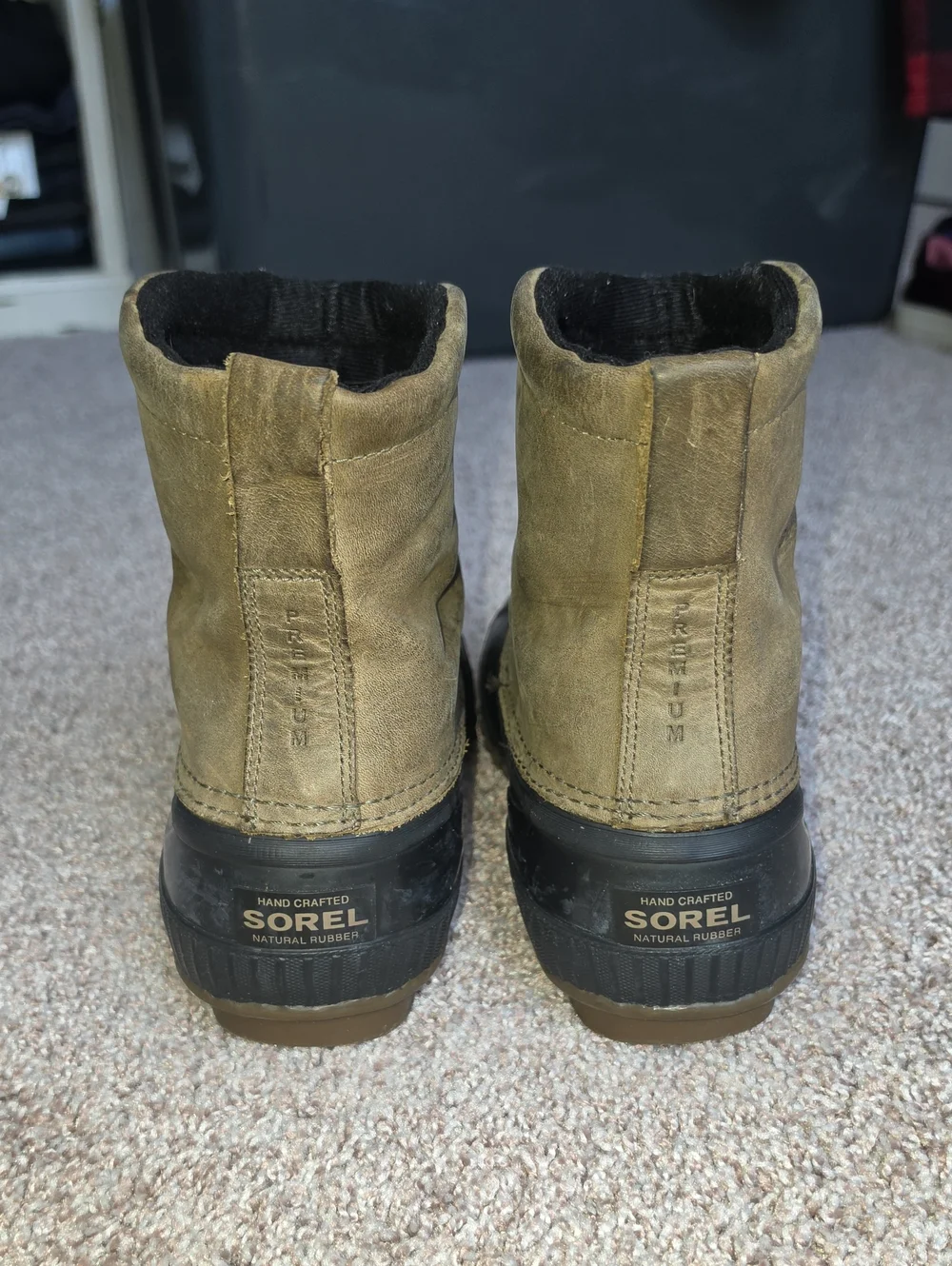 Sorel Cheyanne Premium Pull On Waterproof Duck Thinsulate Insulated Boots Men 9